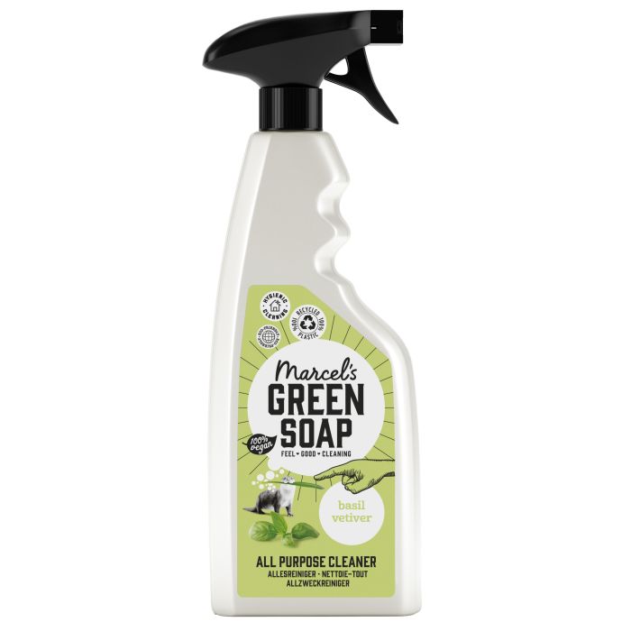 Marcel's Green Soap Allesreiniger Spray Basilicum & Vertiver 