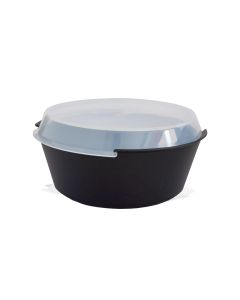 Herbruikbare bowl 1200ml Zwart