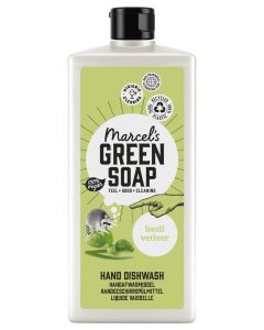 Marcel's Green Soap Afwasmiddel Basilicum & Vertivert gras